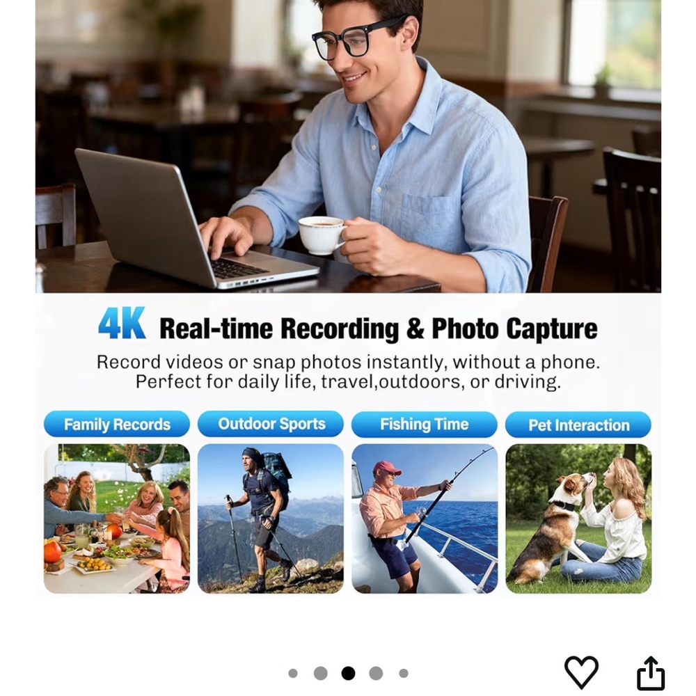 Brand new Ai smart glasses - Picture 4 of 8